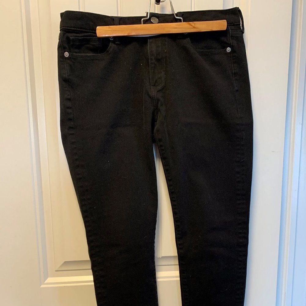 Banana Republic skinny jean, sz 28, EUC, premium denim, stretch, medium rise